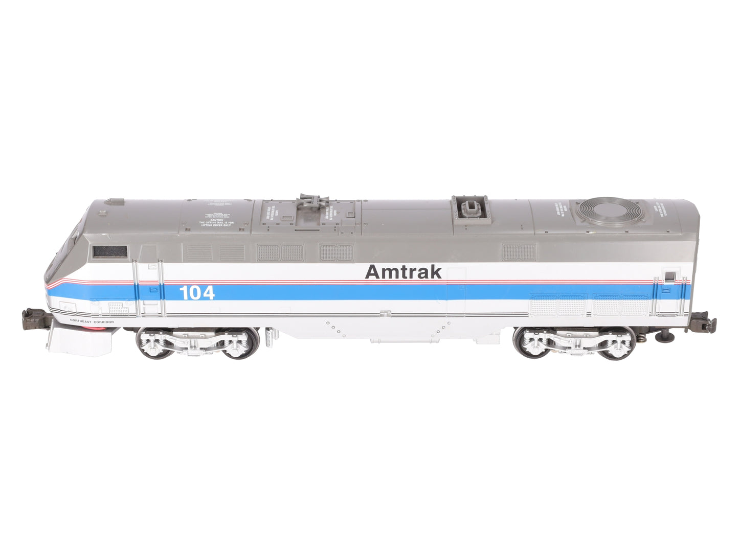 Williams O Gauge Powered Amtrak Diesel Locomotive #104 EX