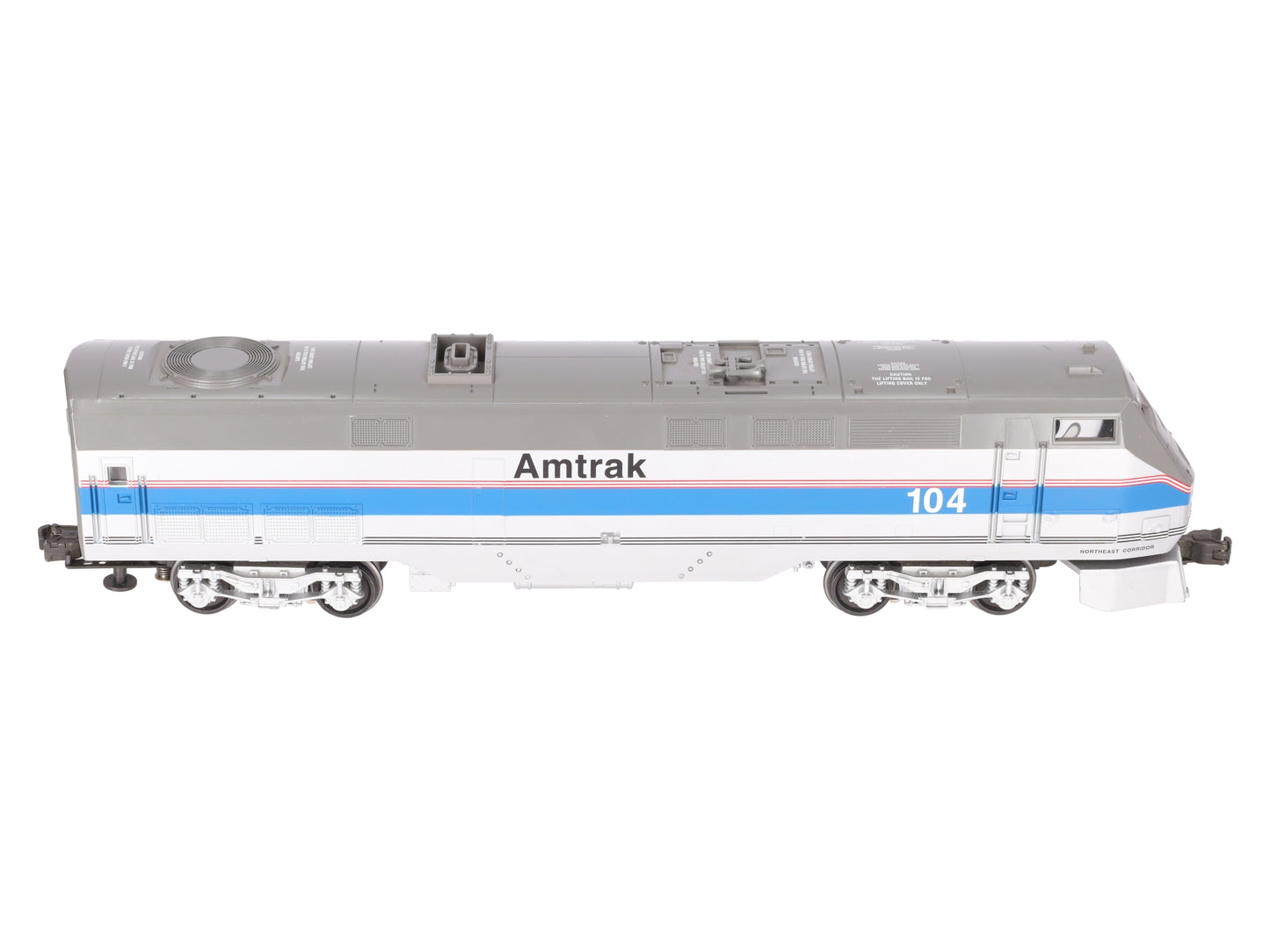 Williams O Gauge Powered Amtrak Diesel Locomotive #104 EX