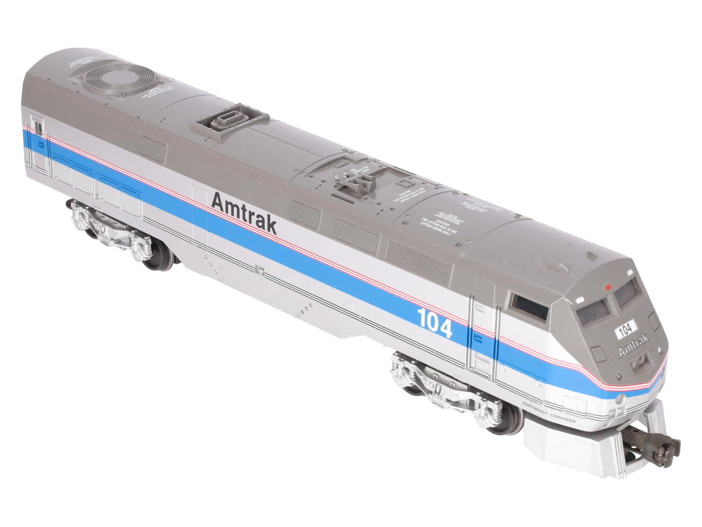 Williams O Gauge Powered Amtrak Diesel Locomotive #104 EX