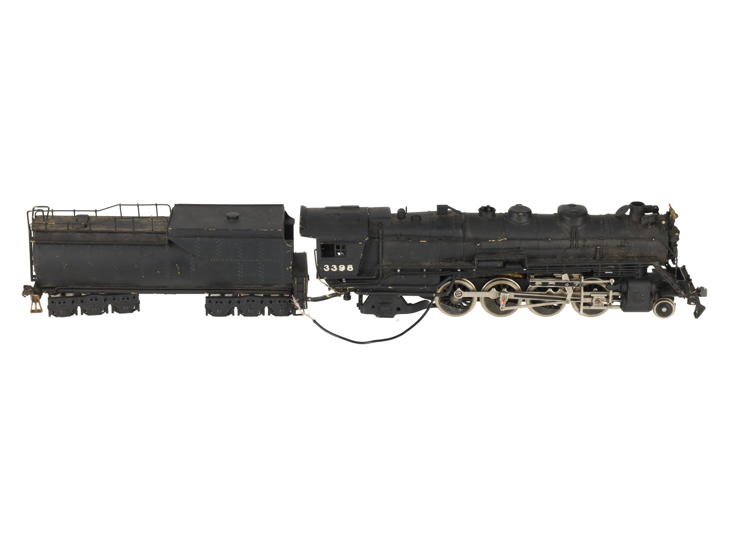 Tenshodo HO Brass 2-8-2 Steam Locomotive w/ Tender #3398