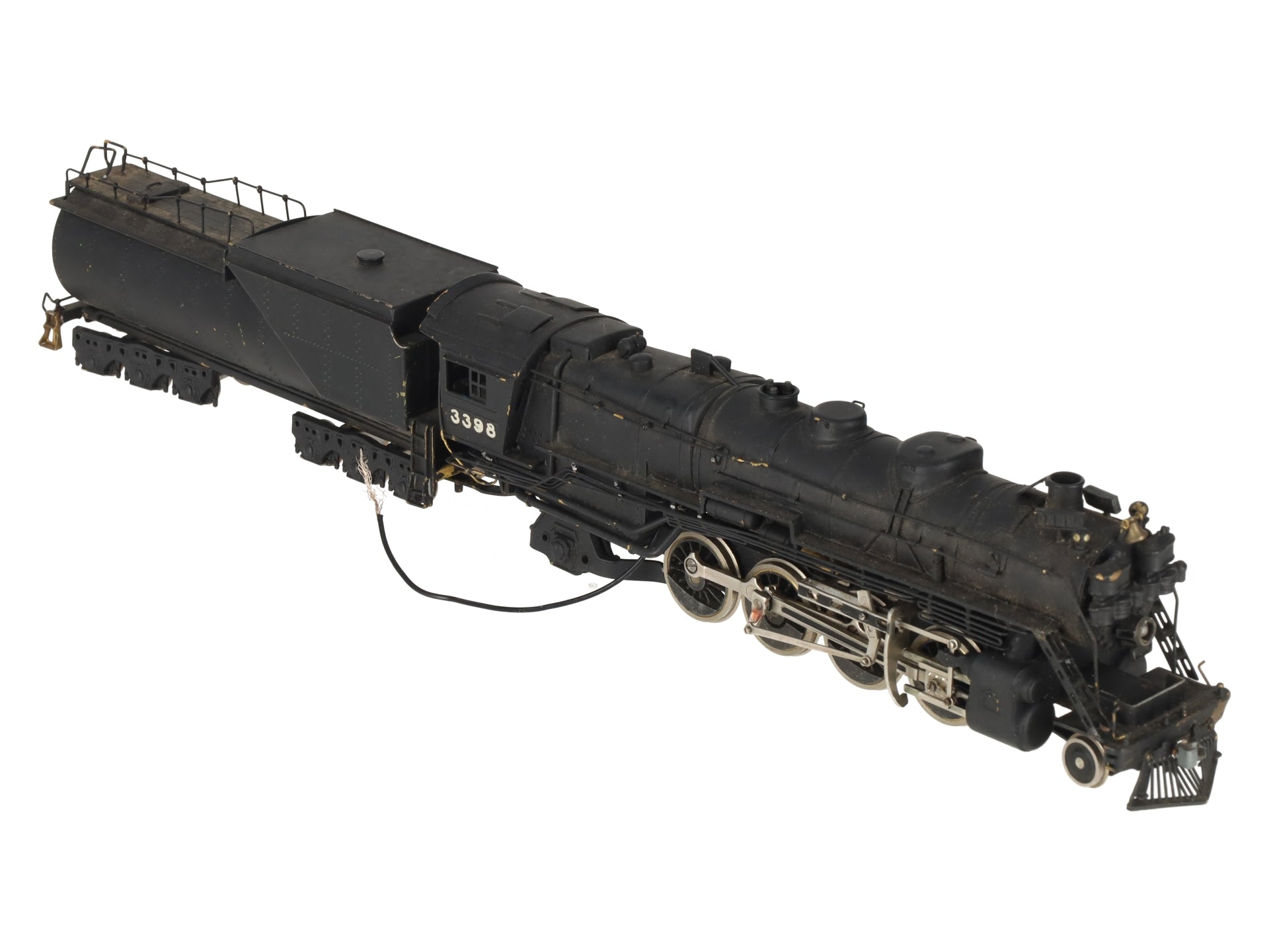 Tenshodo HO Brass 2-8-2 Steam Locomotive w/ Tender #3398