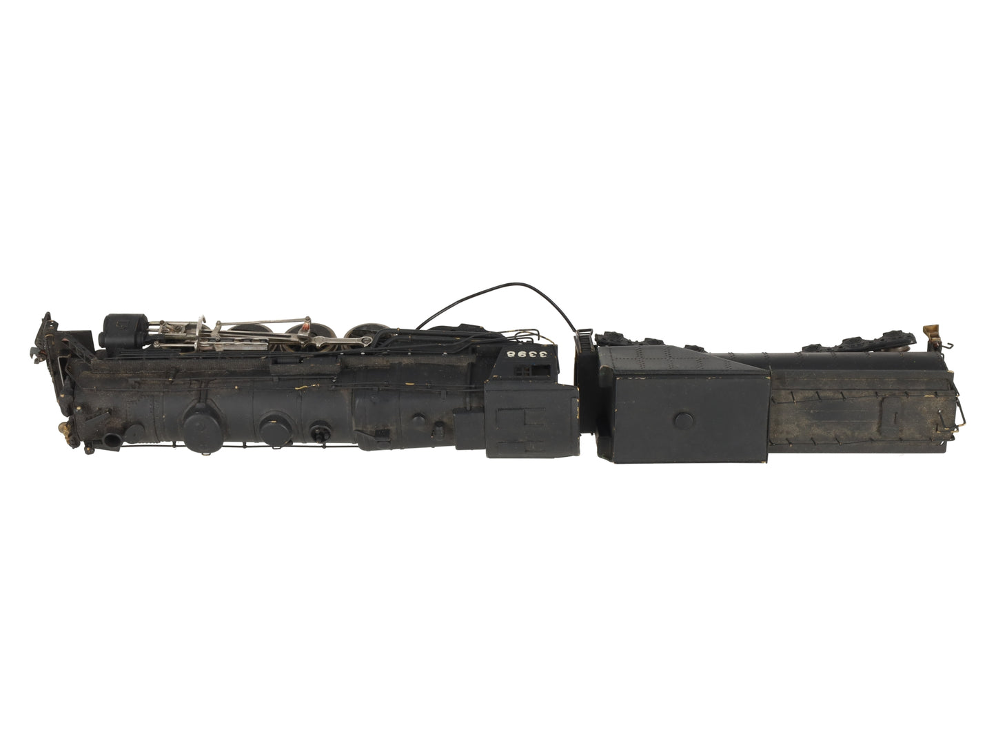 Tenshodo HO Brass 2-8-2 Steam Locomotive w/ Tender #3398