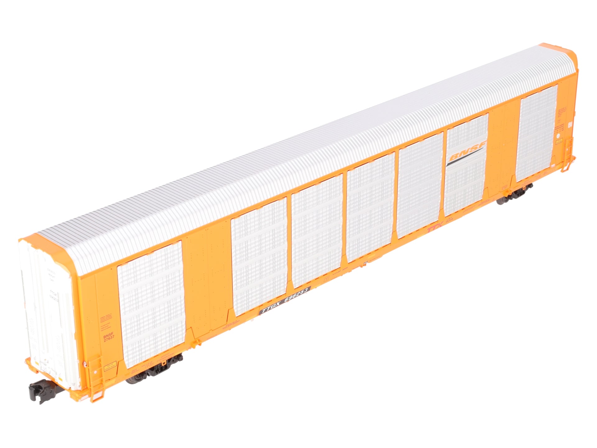 Atlas 3007420-4 O Gauge BNSF Gunderson Multi-Max Autorack #696253 (3-Rail) NIB