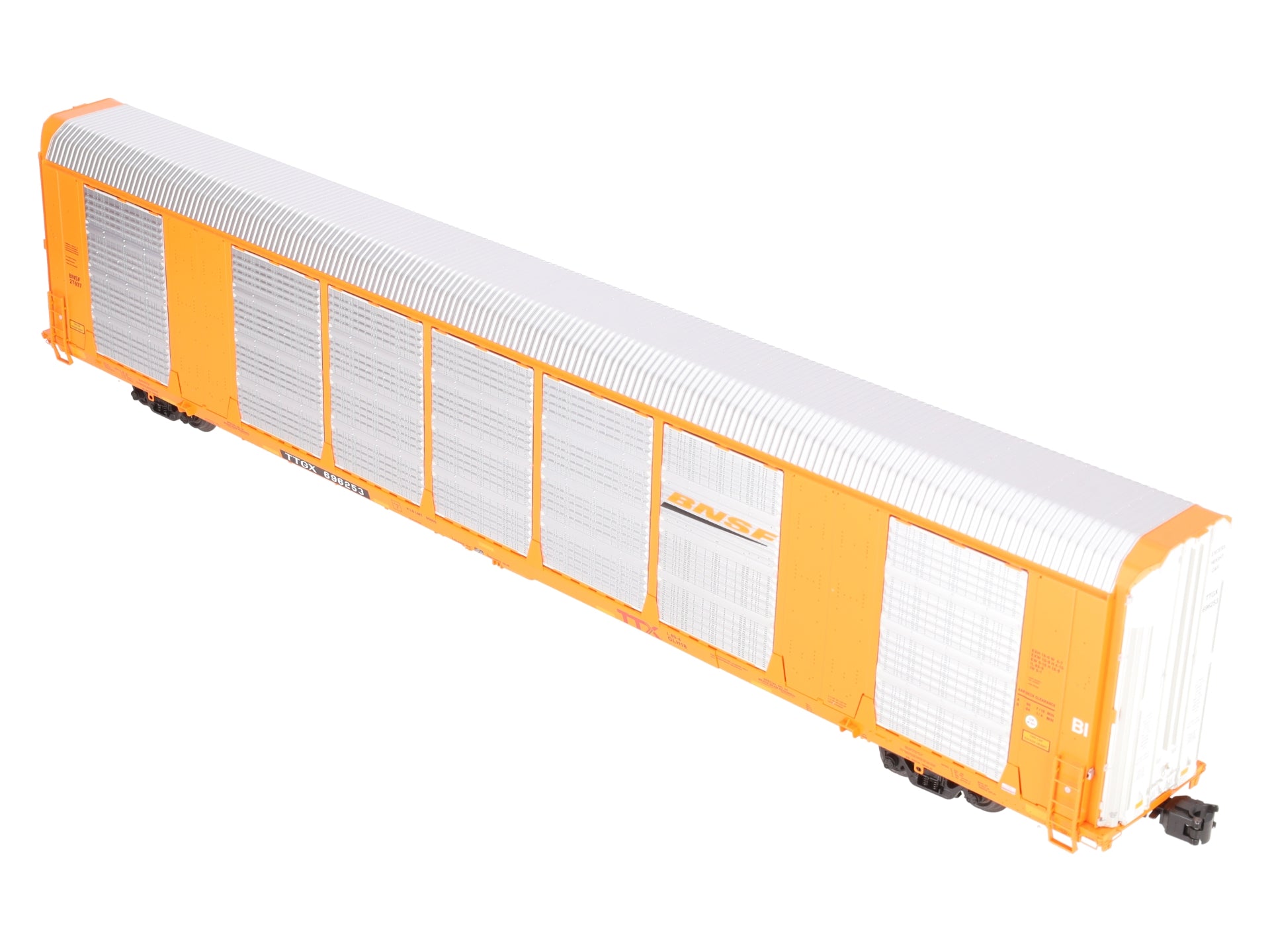 Atlas 3007420-4 O Gauge BNSF Gunderson Multi-Max Autorack #696253 (3-Rail) NIB