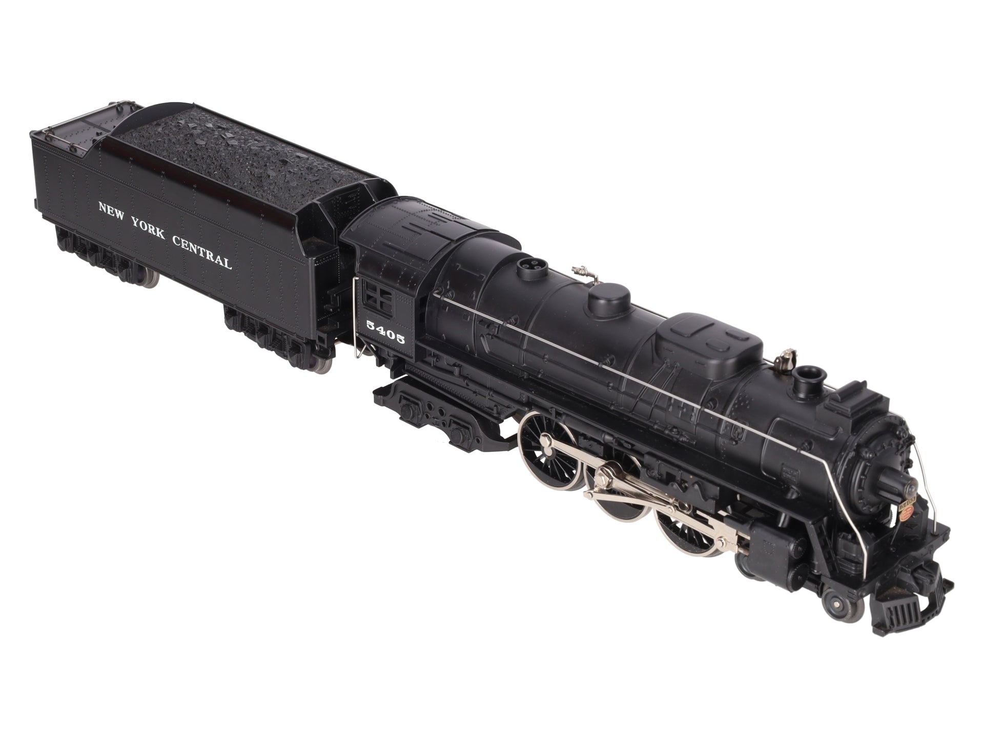 Lionel 6-28007 O Gauge NYC 4-6-4 Hudson Steam Locomotive & Tender #5405 VG/Box