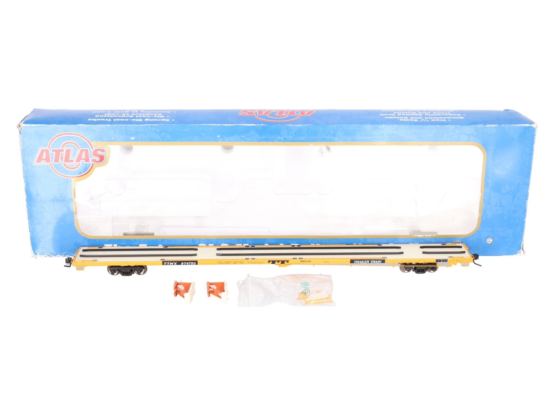 Atlas 7975-9 O Trailer Train 89'4