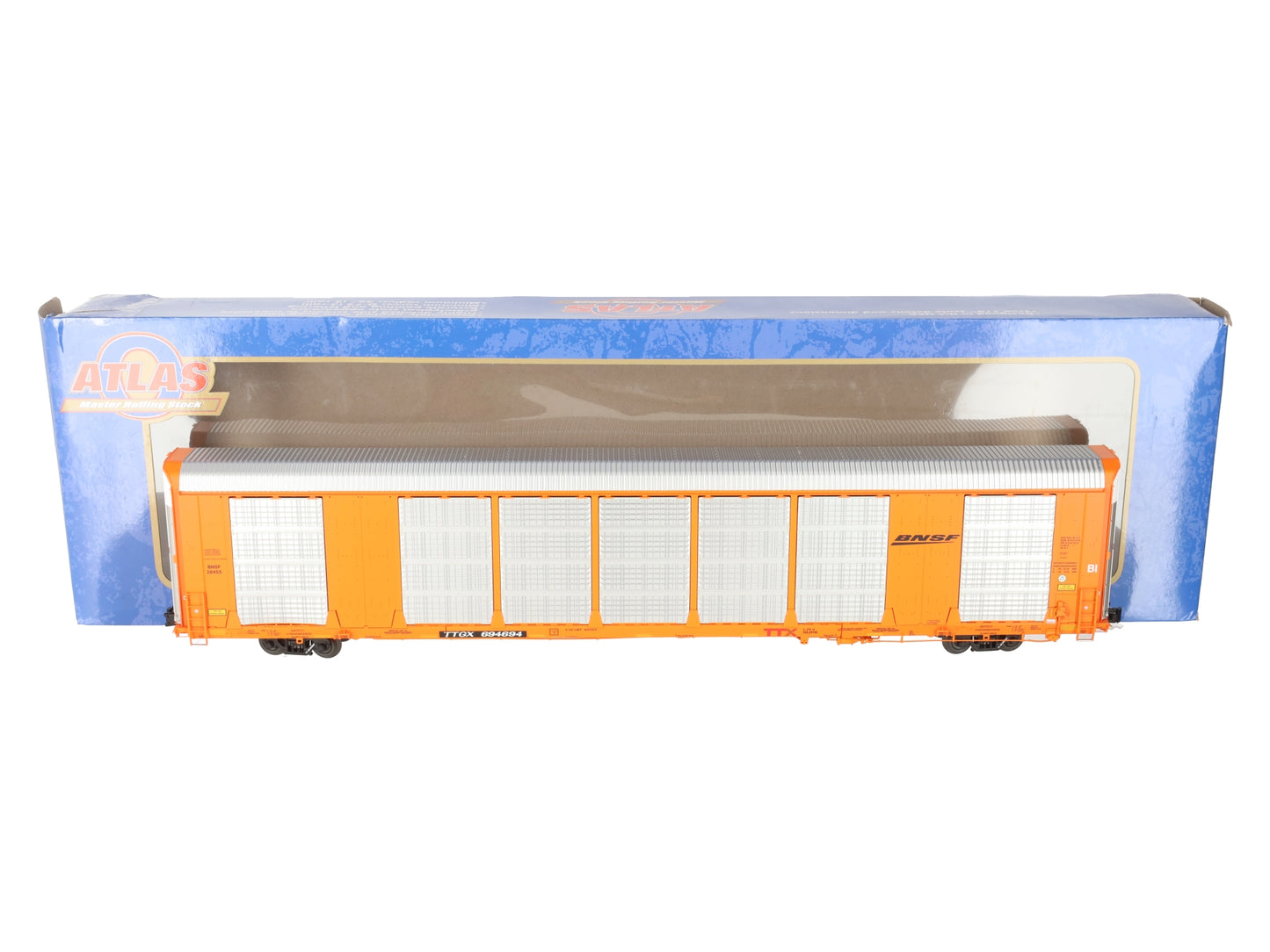 Atlas 3001495-3 O BNSF Gunderson Multi-Max Autorack #694694 (3-Rail) NIB