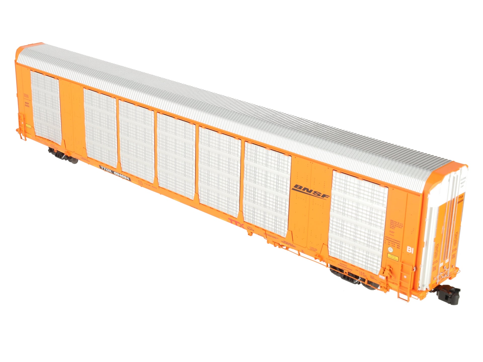 Atlas 3001495-3 O BNSF Gunderson Multi-Max Autorack #694694 (3-Rail) NIB