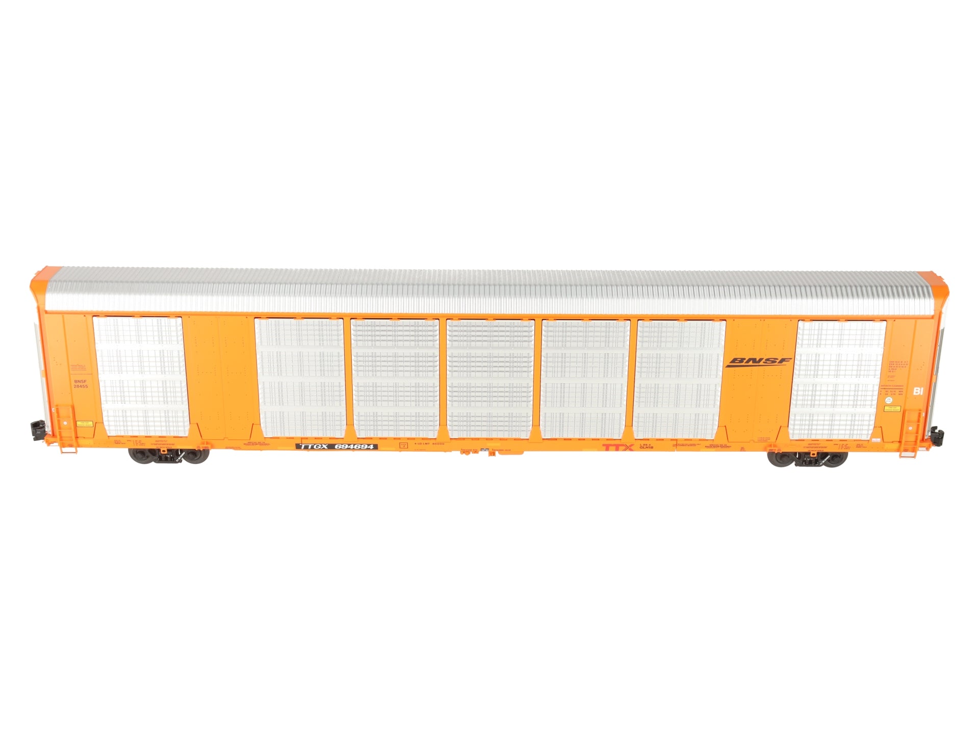 Atlas 3001495-3 O BNSF Gunderson Multi-Max Autorack #694694 (3-Rail) NIB