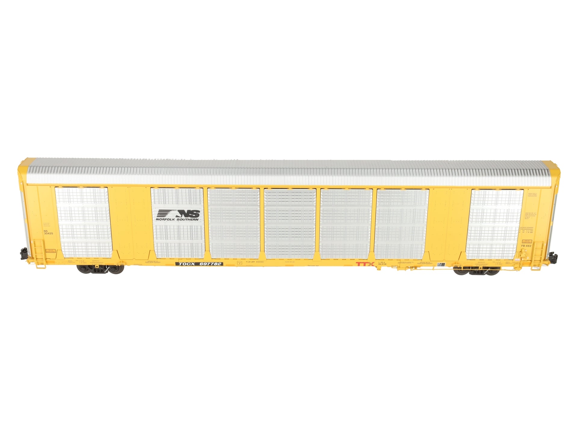 Atlas 3007423-2 O Norfolk Southern Gunderson Multi-Max Autorack #697782 (3-Rail) EX/Box