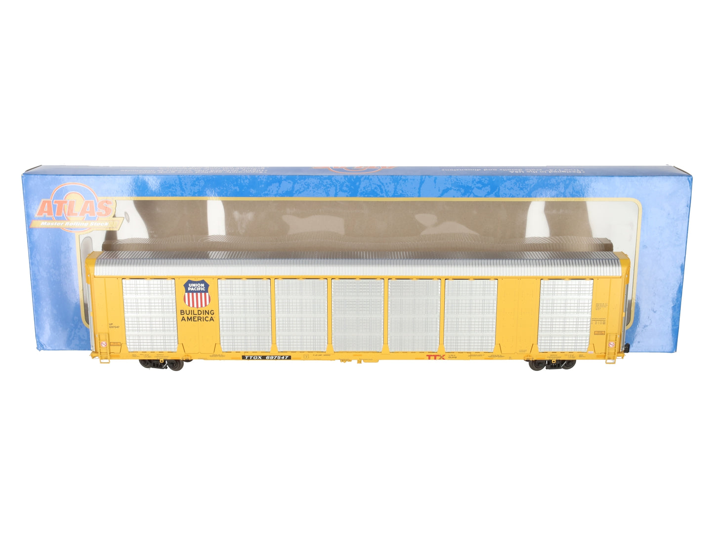 Atlas 3007424 O Union Pacific TTGX Gunderson Multi-Max Auto Rack (3 Rail) LN/Box