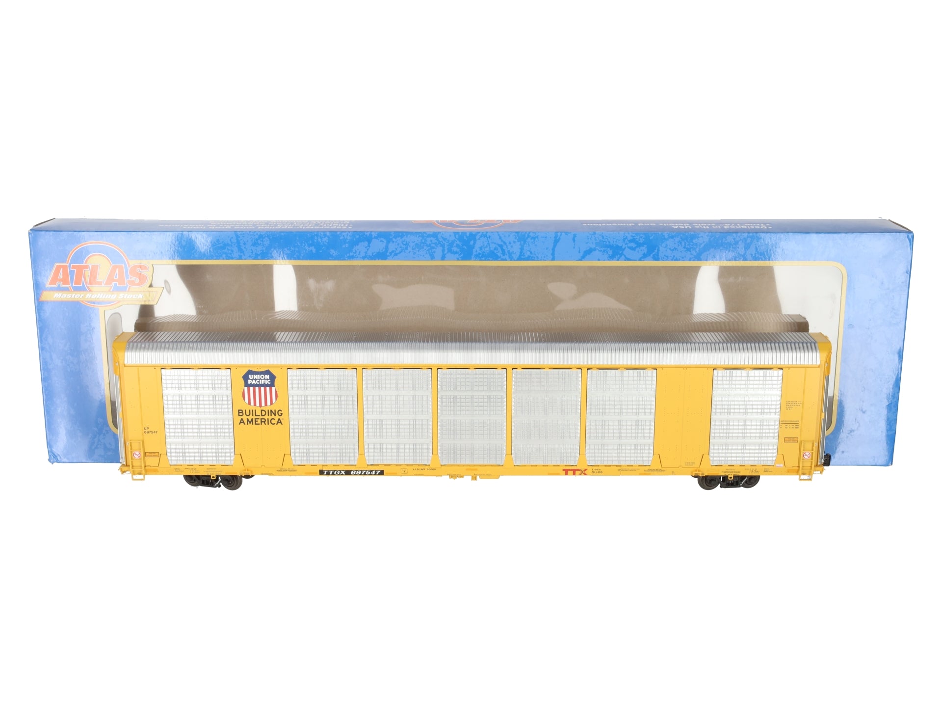 Atlas 3007424 O Union Pacific TTGX Gunderson Multi-Max Auto Rack (3 Rail) LN/Box