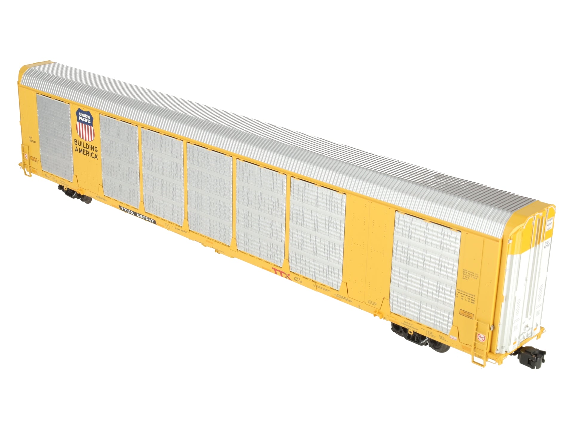 Atlas 3007424 O Union Pacific TTGX Gunderson Multi-Max Auto Rack (3 Rail) LN/Box