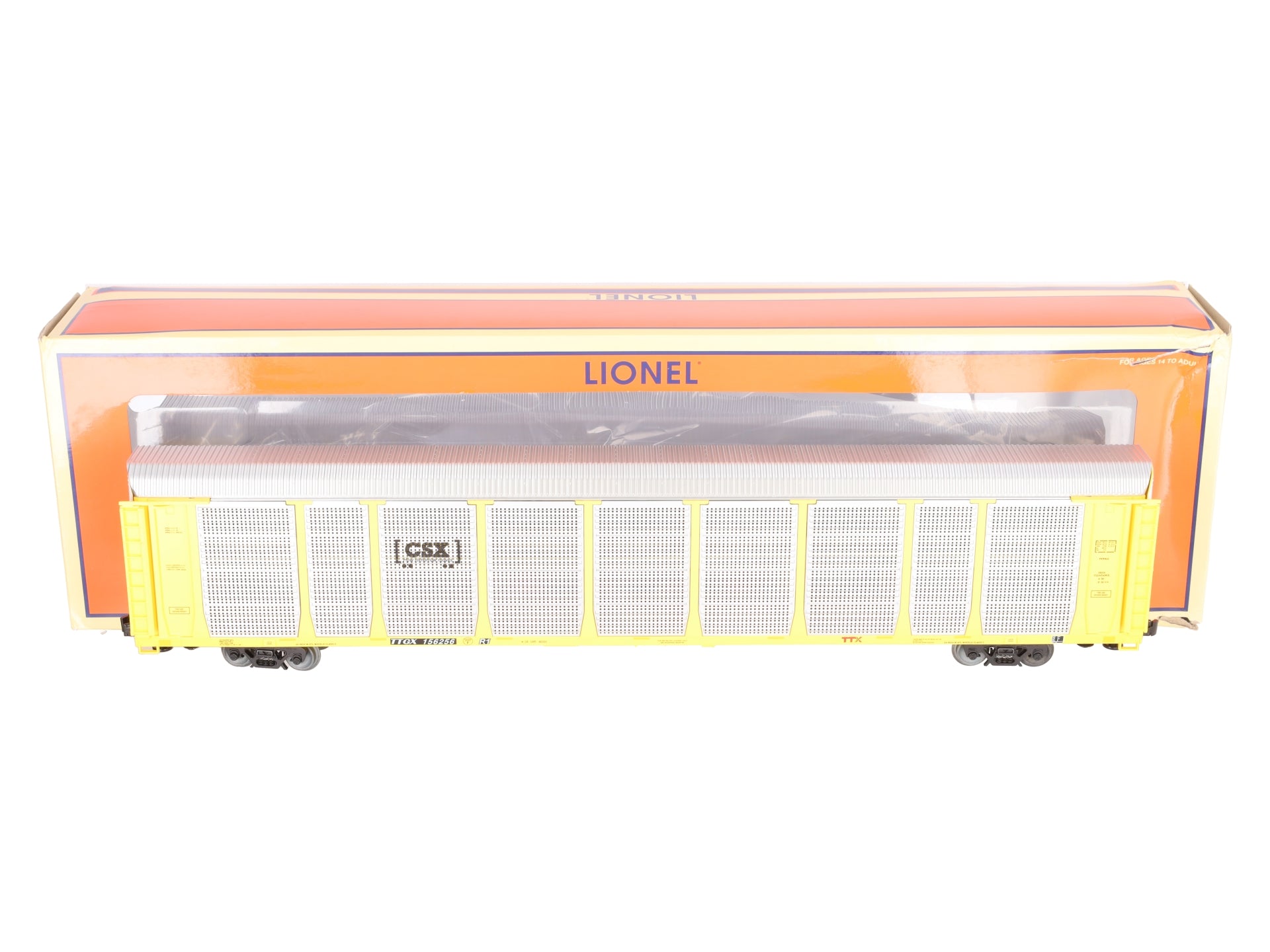 Lionel 6-84910 O CSX Transportation Autorack #156256 LN/Box