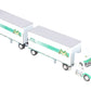 Tonkin 1:53 Scale International "Mountain Valley Express" Semi w/Double Trailers EX/Box