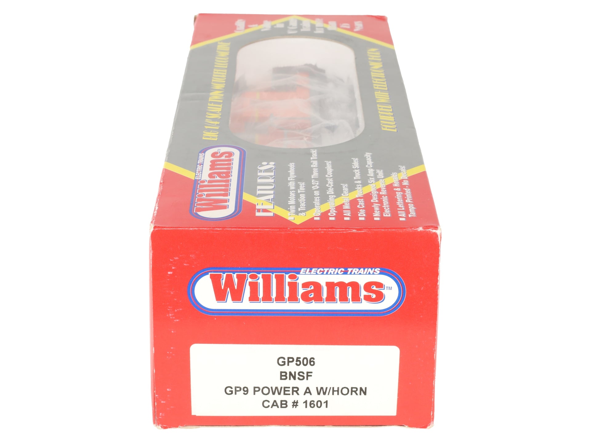 Williams GP506 BNSF GP9 Powered Diesel #1601 LN/Box