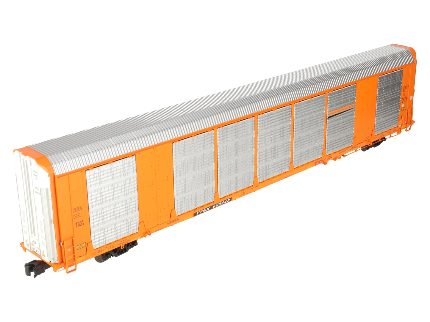 Atlas 3007420-3 O Gauge BNSF Gunderson Multi-Max Autorack #696248 (3-Rail) NIB