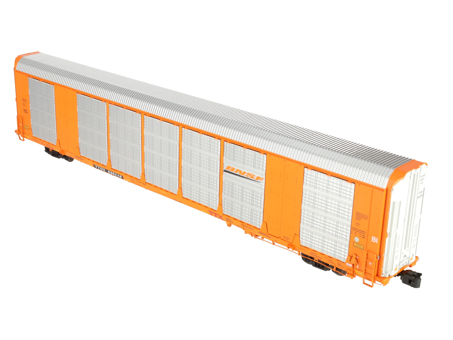 Atlas 3007420-3 O Gauge BNSF Gunderson Multi-Max Autorack #696248 (3-Rail) NIB