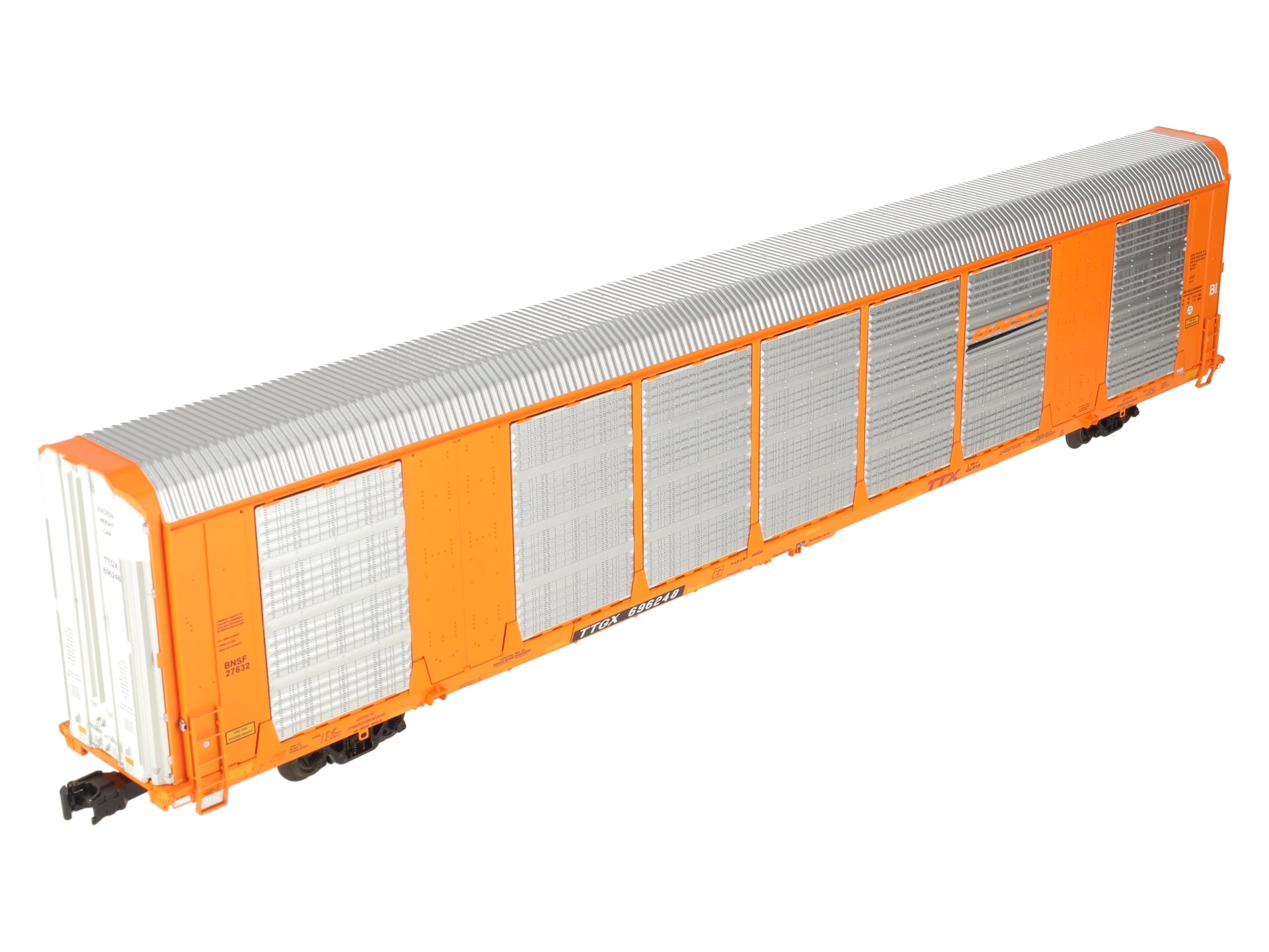 Atlas 3007420-3 O Gauge BNSF Gunderson Multi-Max Autorack #696248 (3-Rail) NIB