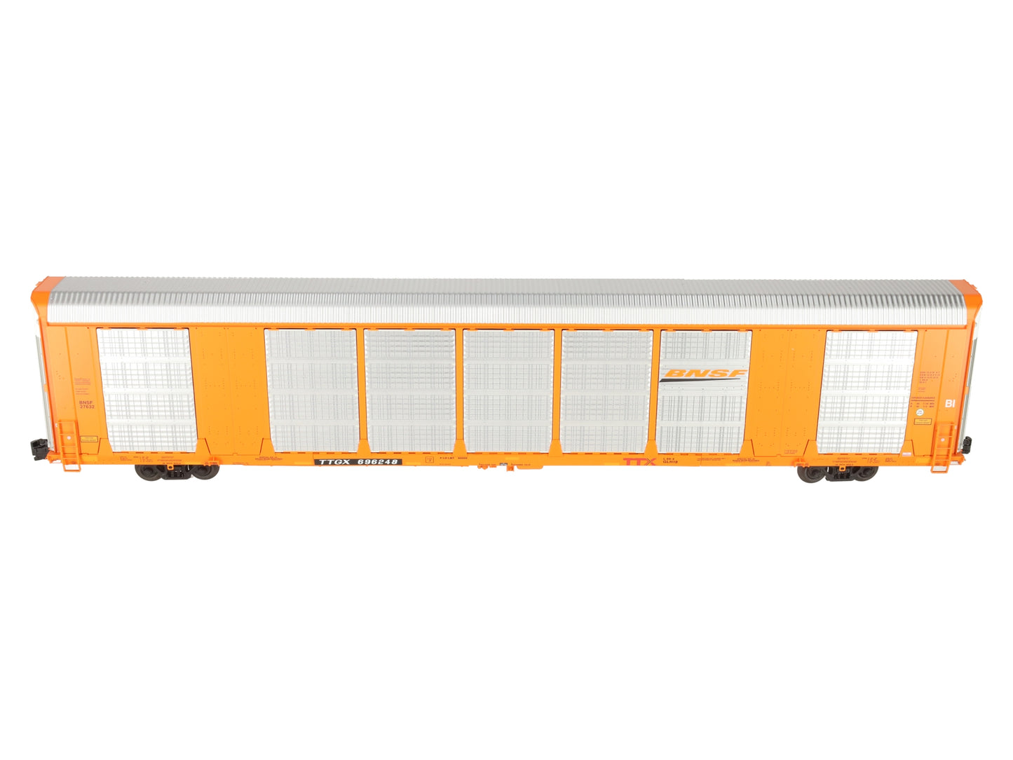 Atlas 3007420-3 O Gauge BNSF Gunderson Multi-Max Autorack #696248 (3-Rail) NIB