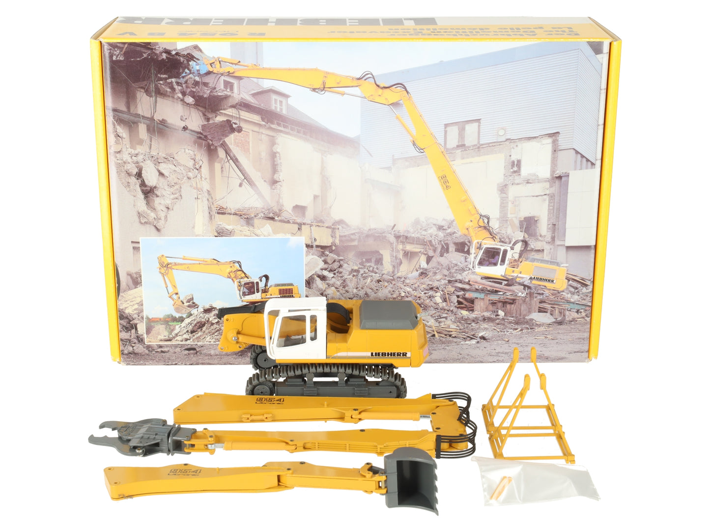 Conrad 2907 1:50 Scale Liebherr R954BV Litronic Demolition Excavator LN/Box