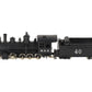 Key Imports HOn3 BRASS RGS 2-8-0 Consolidation Steam Loco & Tender #40 EX/Box