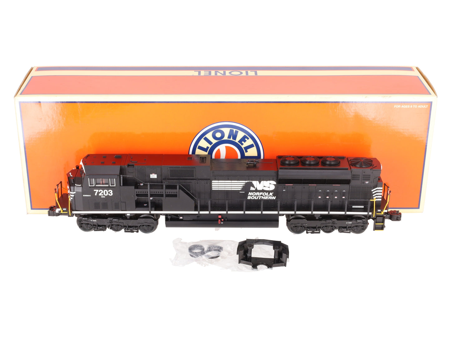 Lionel 6-28240 Norfolk & Southern Engine SD-80 Diesel Locomotive #7203 VG/Box