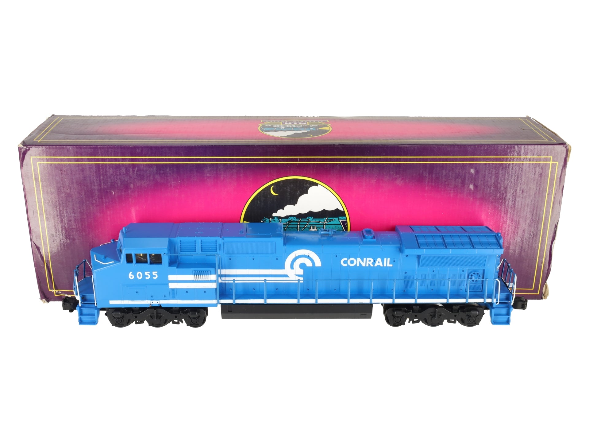MTH 20-2004-0 Conrail GE Dash-8 40 Diesel Engine #6055 - 3-Rail - CP/Box
