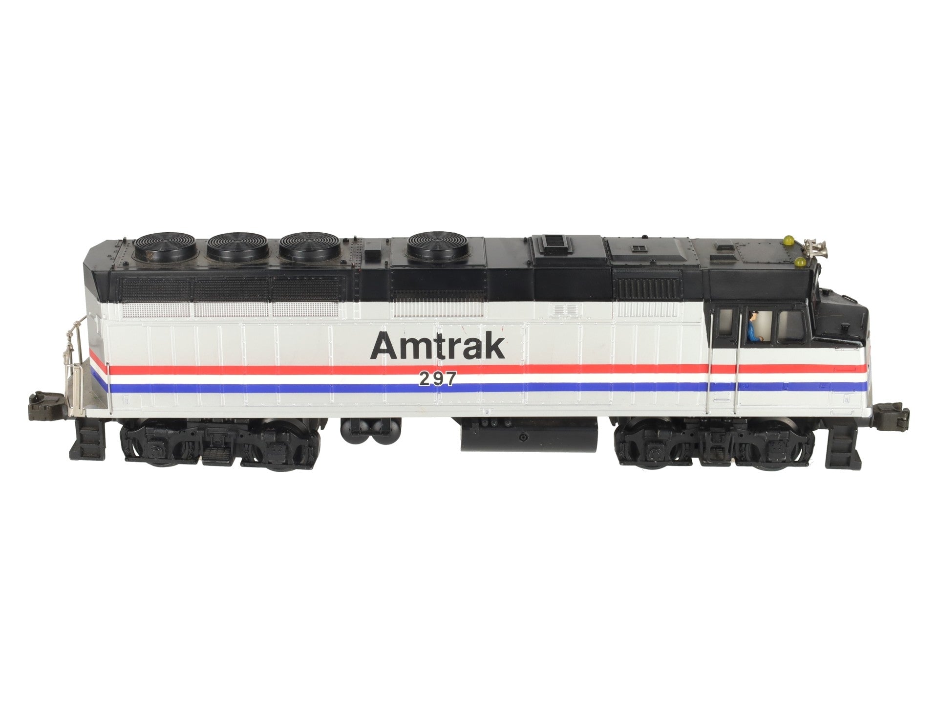 MTH 20-2147-1 O Amtrak EMD F40PH Diesel Engine #297 w/PS1 EX/Box