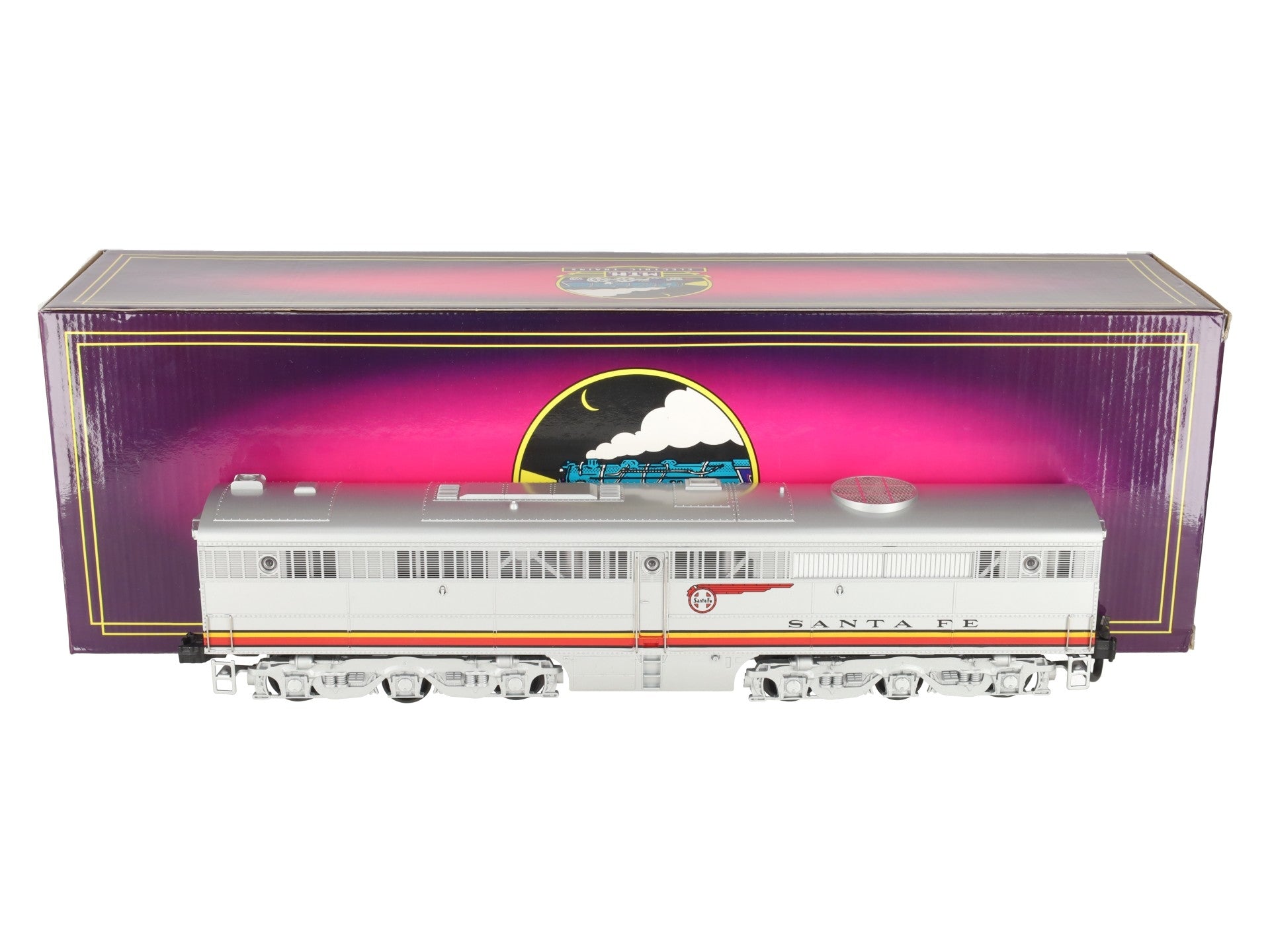 MTH 20-2031-0 O Santa Fe Alco PA B-Unit Non-Powered Diesel Engine EX/Box