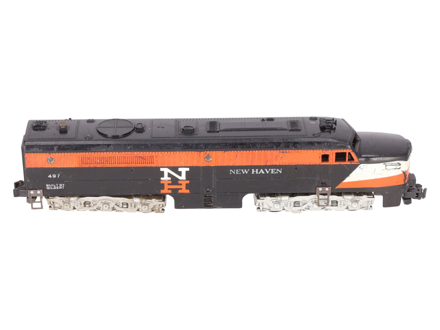 American Flyer 497 Vintage S New Haven PA Diesel Locomotive VG