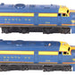Lionel 204 Vintage O Santa Fe AA Diesel Locomotive Set VG