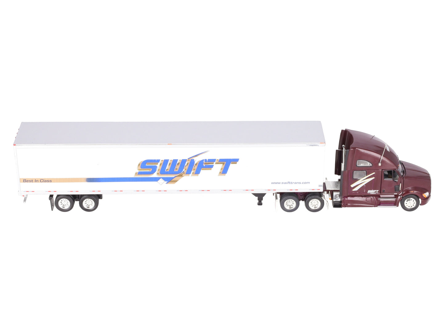 Tonkin 1:53 Scale Swift Mack Die-Cast Semi-Truck w/Trailer-Custom EX/Box
