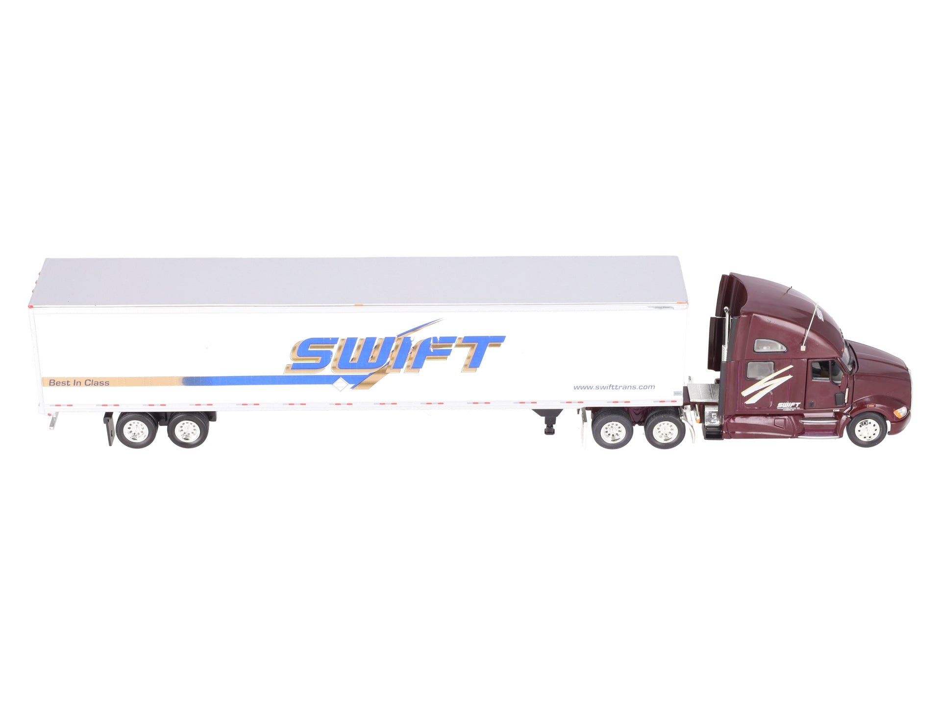 Tonkin 1:53 Scale Swift Mack Die-Cast Semi-Truck w/Trailer-Custom EX/Box
