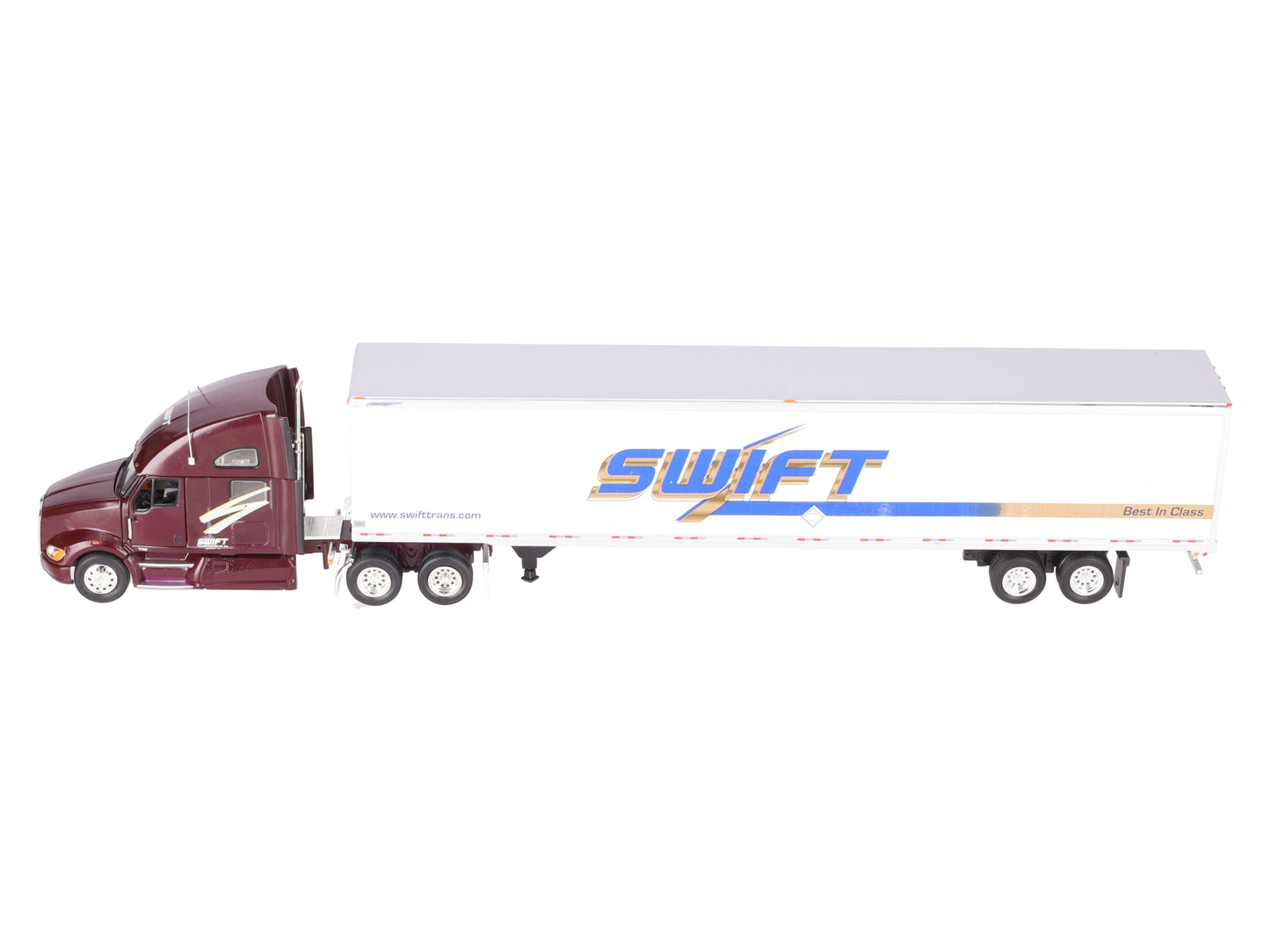 Tonkin 1:53 Scale Swift Mack Die-Cast Semi-Truck w/Trailer-Custom EX/Box