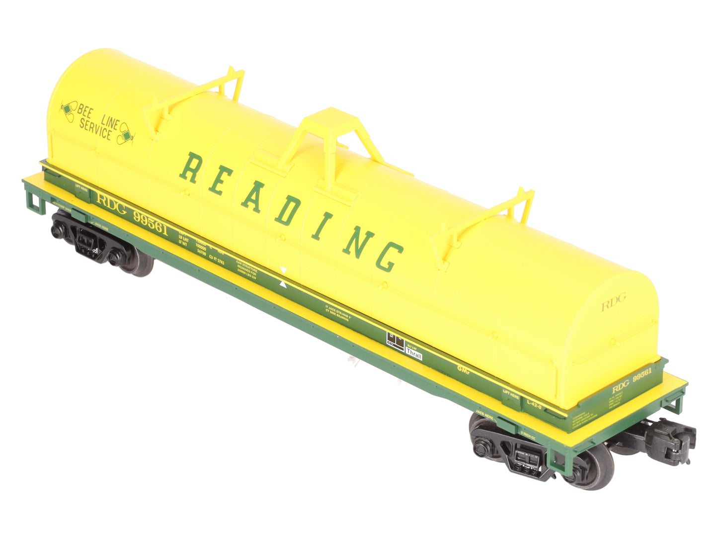 Lionel 2226492 O Gauge Reading Coil Car #99561 EX/Box