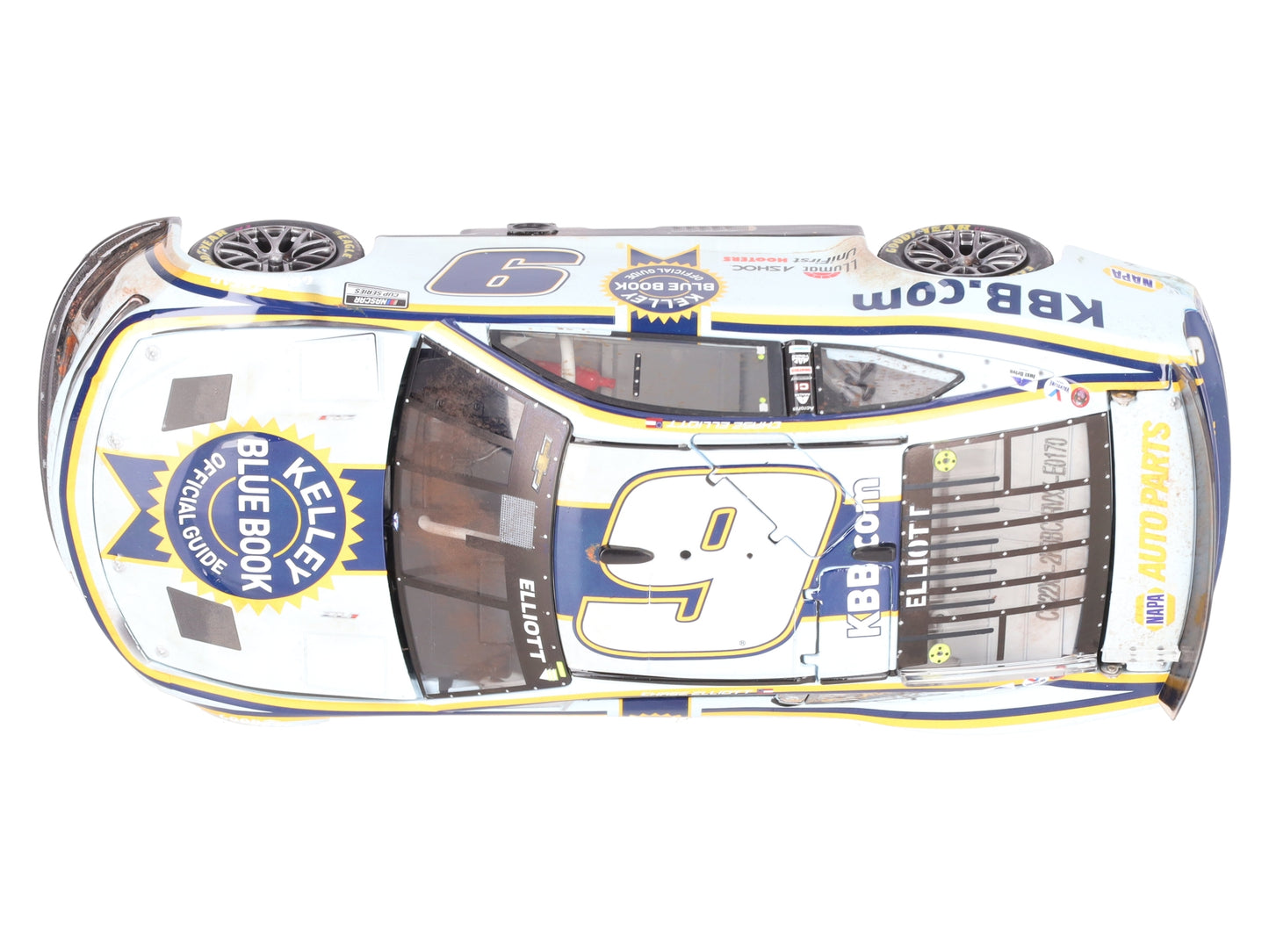 Lionel Chase Elliot Kelly Blue Book Bristol dirt Race Version 2022 Camaro ZL1 #9 LN/Box