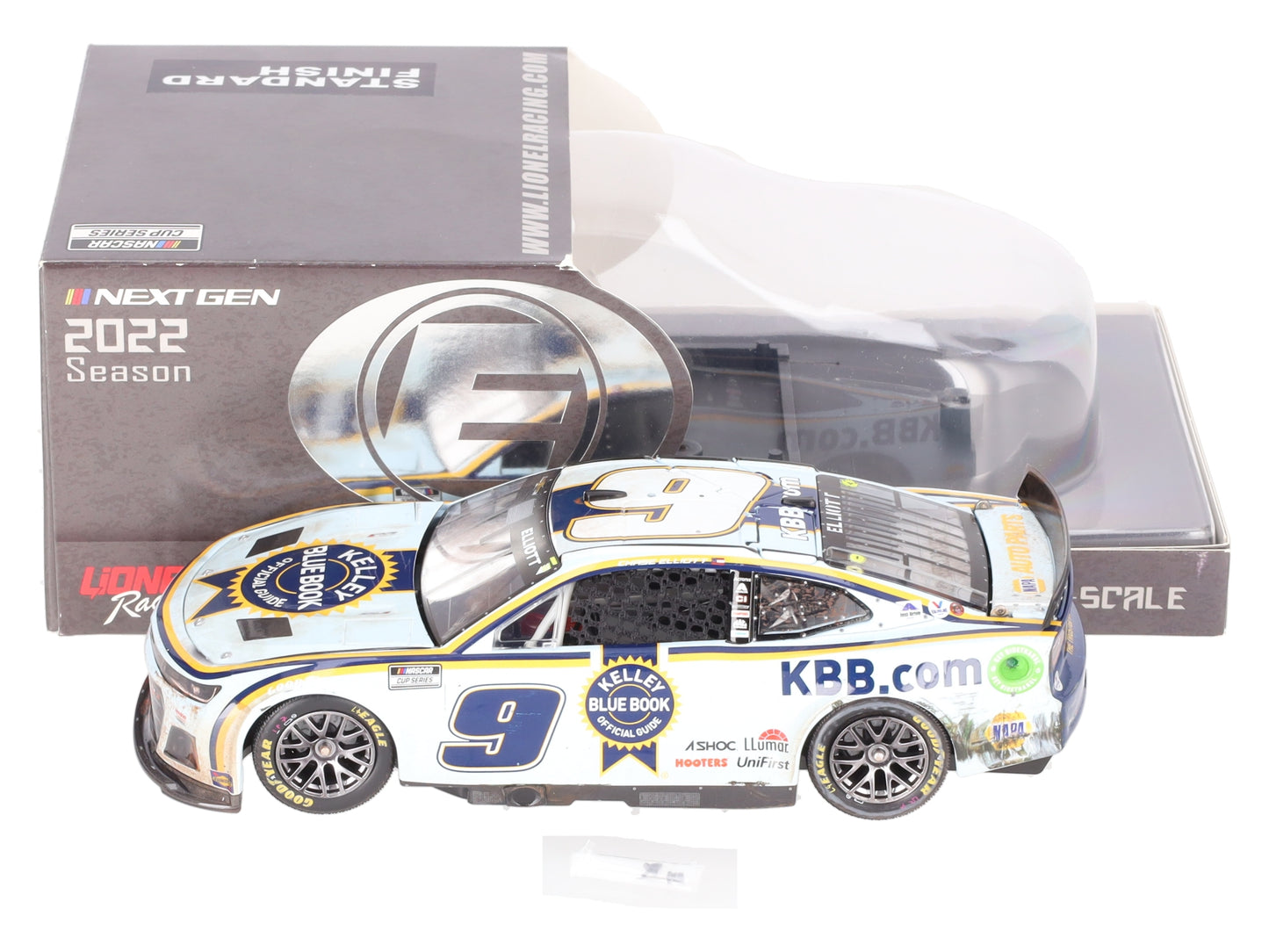 Lionel Chase Elliot Kelly Blue Book Bristol dirt Race Version 2022 Camaro ZL1 #9 LN/Box