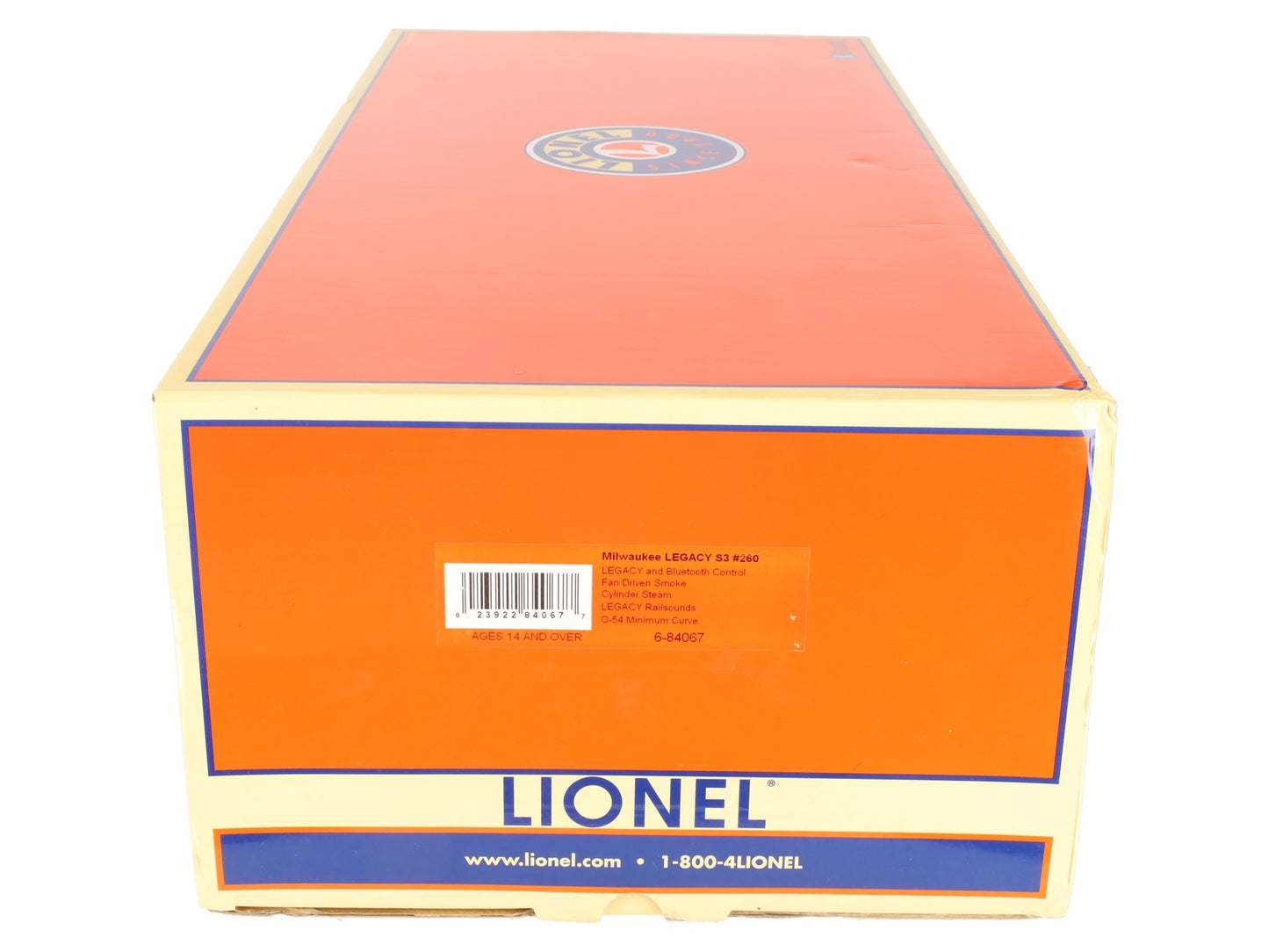 Lionel 6-84067 O MILW Hiawatha S-3 Steam Locomotive/LCS w/Bluetooth #260 EX/Box