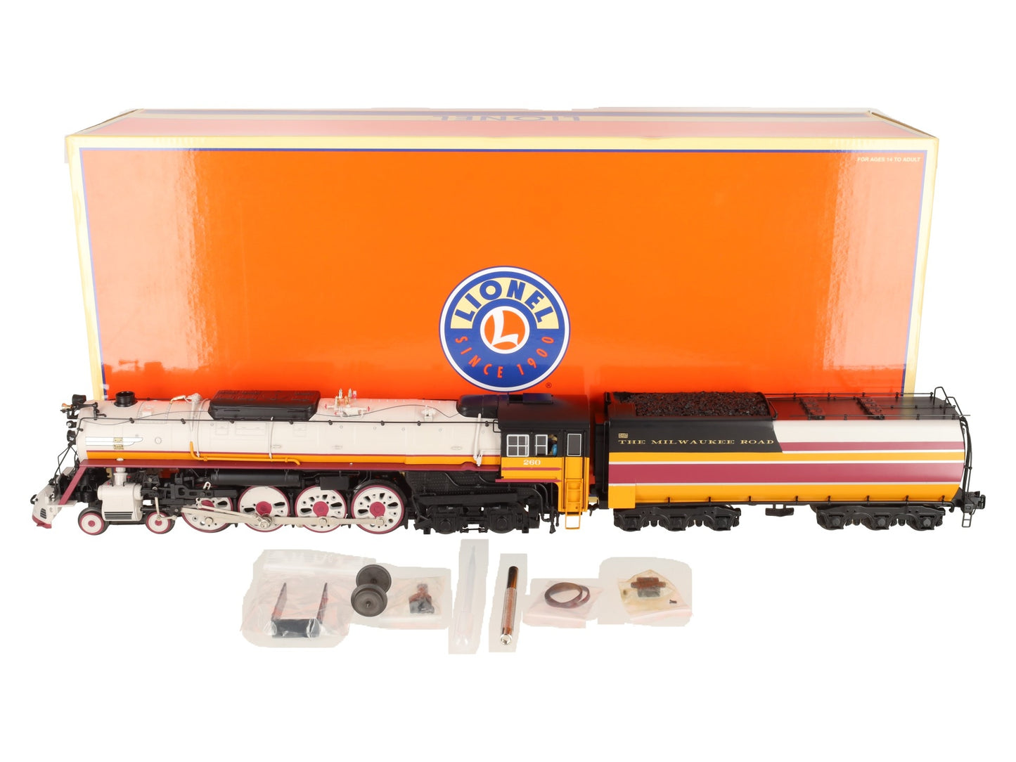 Lionel 6-84067 O MILW Hiawatha S-3 Steam Locomotive/LCS w/Bluetooth #260 EX/Box