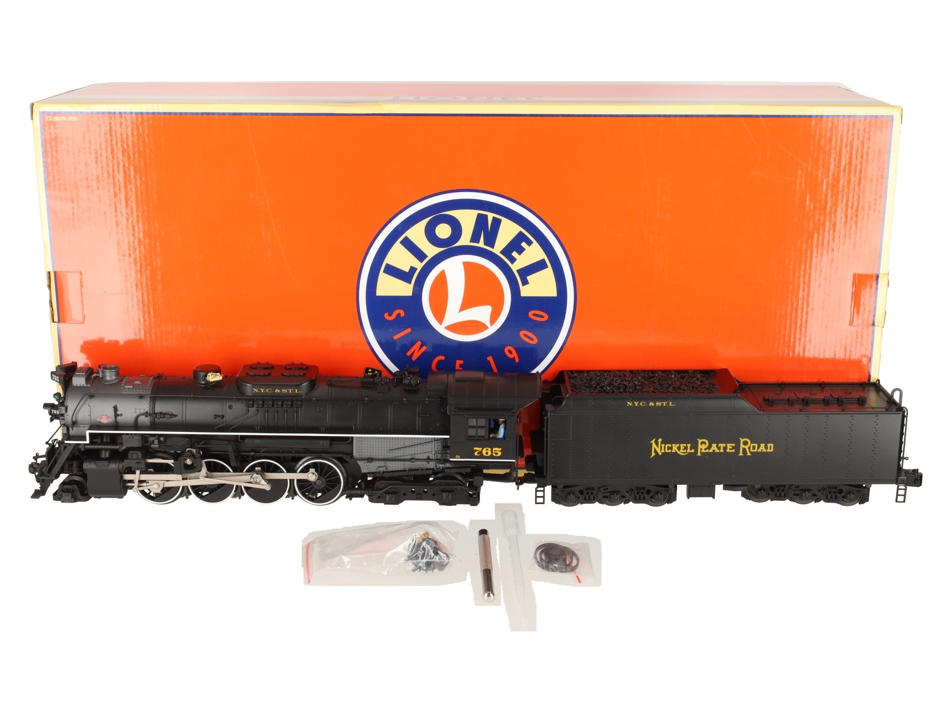 Lionel 6-11454 Nickel Plate Road 2-8-4 Berkshire Steam Locomotive #765 EX/Box