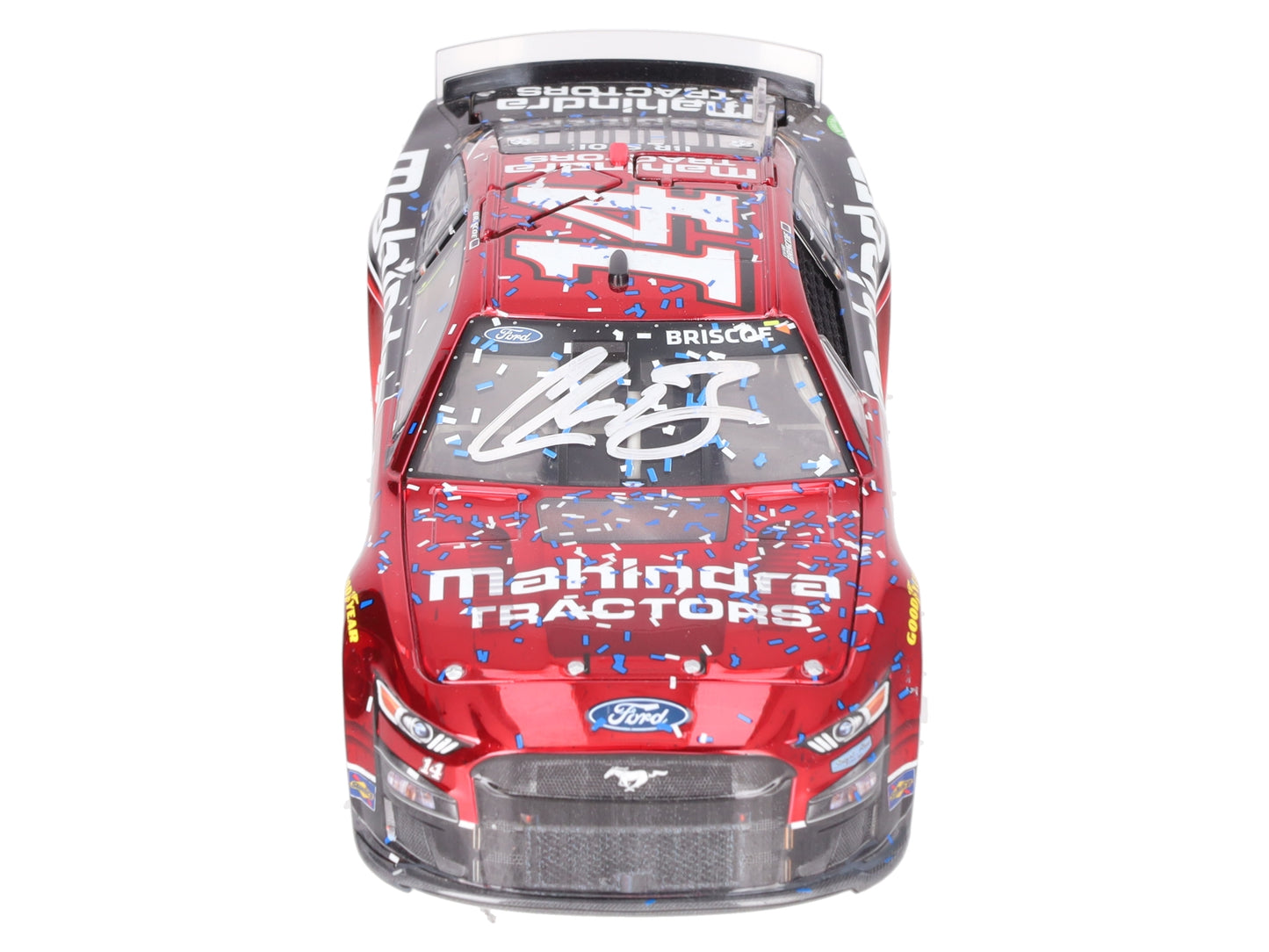 Lionel Chase Briscoe Autographed Mahindra Tractors Phoenix Win 2022 Mustang LN/Box