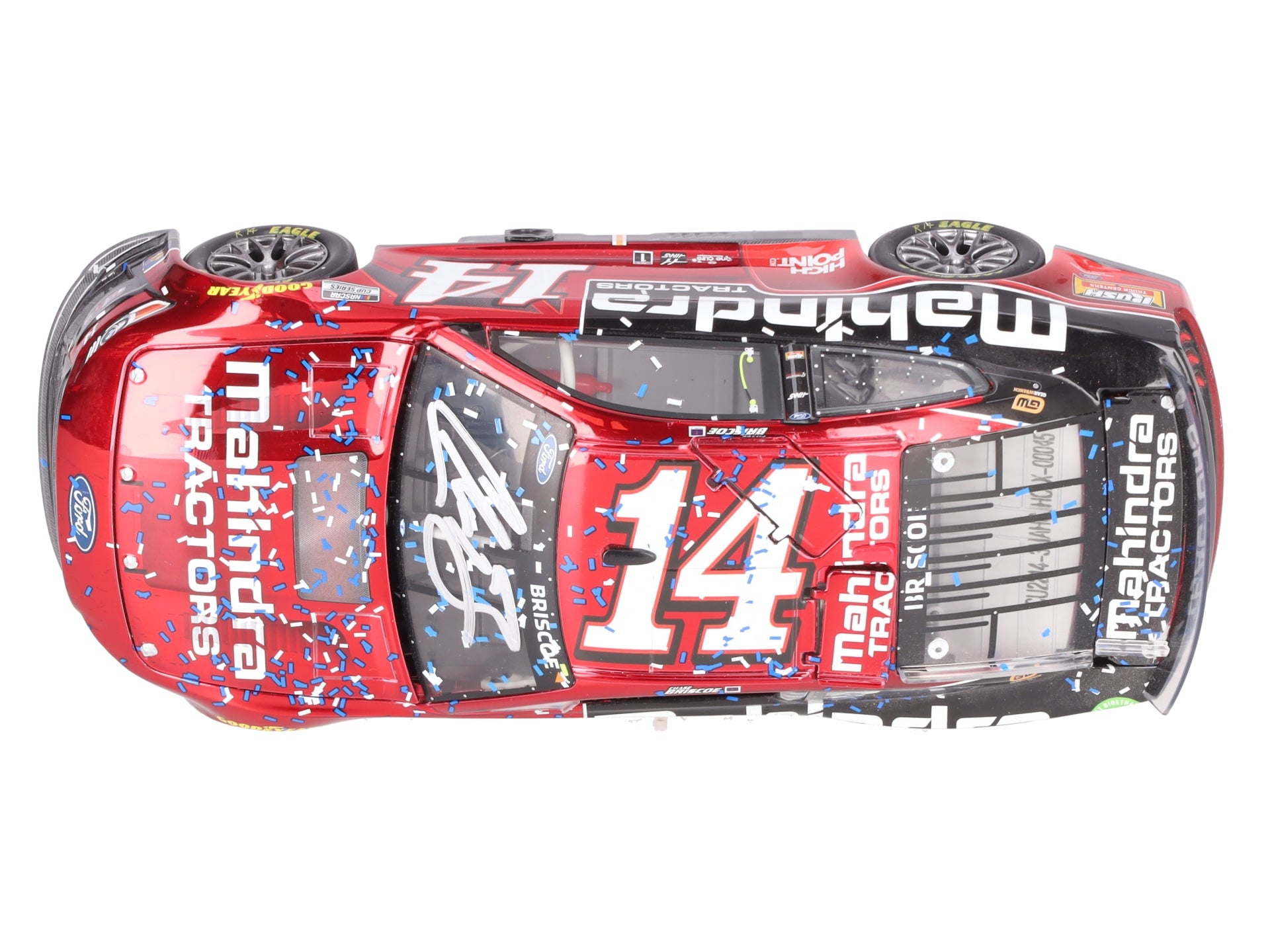 Lionel Chase Briscoe Autographed Mahindra Tractors Phoenix Win 2022 Mustang LN/Box
