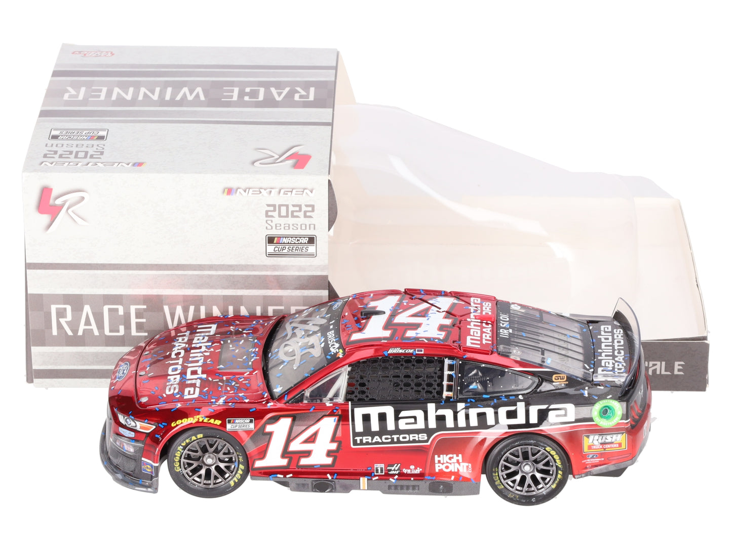 Lionel Chase Briscoe Autographed Mahindra Tractors Phoenix Win 2022 Mustang LN/Box