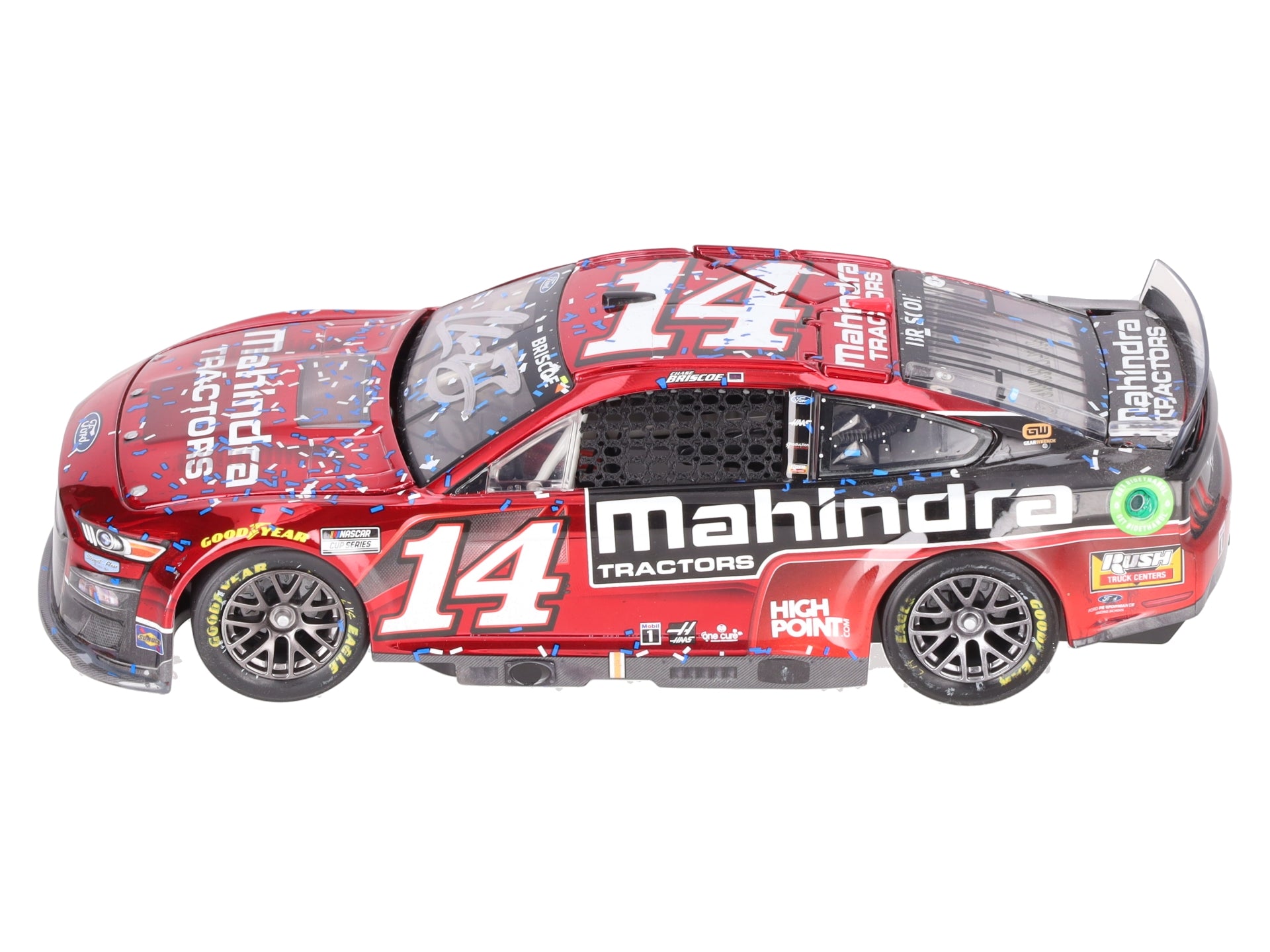 Lionel Chase Briscoe Autographed Mahindra Tractors Phoenix Win 2022 Mustang LN/Box