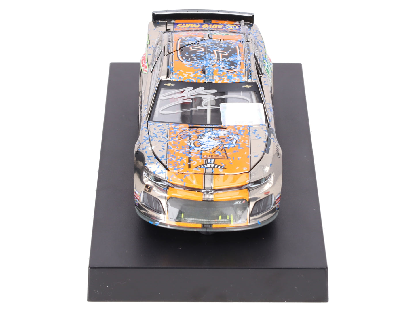 Lionel 1:24 Chase Elliott Talladega Win 2019 Camaro Autograph Chrome Edition #9 LN/Box