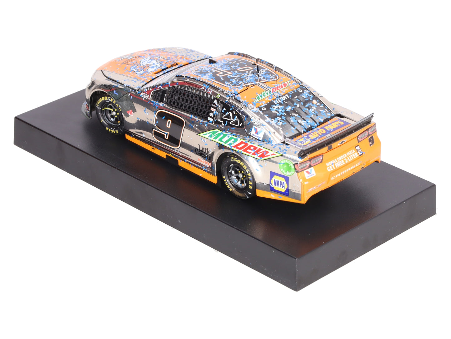 Lionel 1:24 Chase Elliott Talladega Win 2019 Camaro Autograph Chrome Edition #9 LN/Box