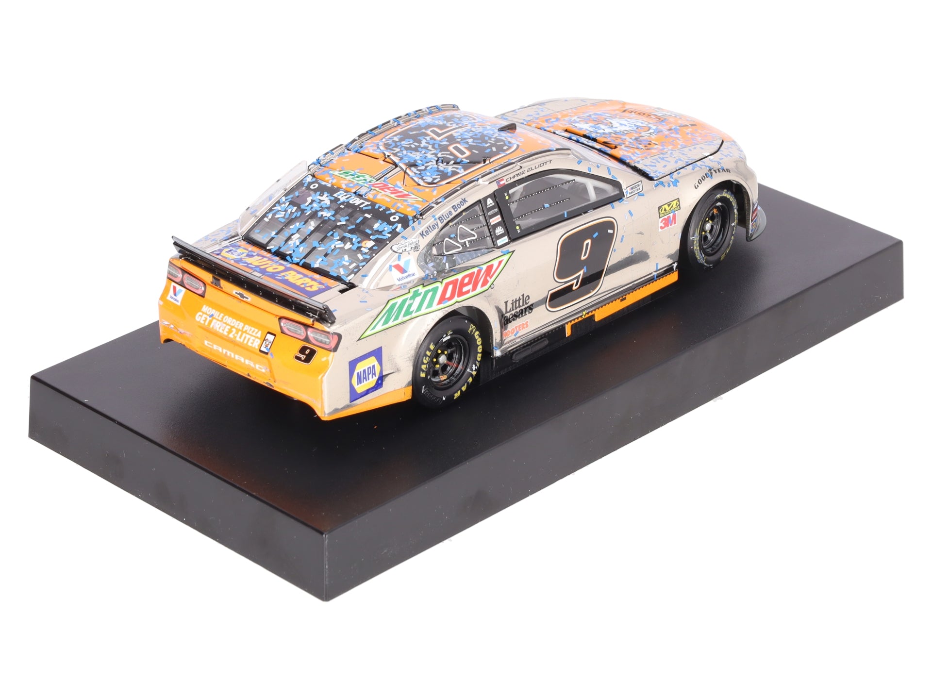 Lionel 1:24 Chase Elliott Talladega Win 2019 Camaro Autograph Chrome Edition #9 LN/Box