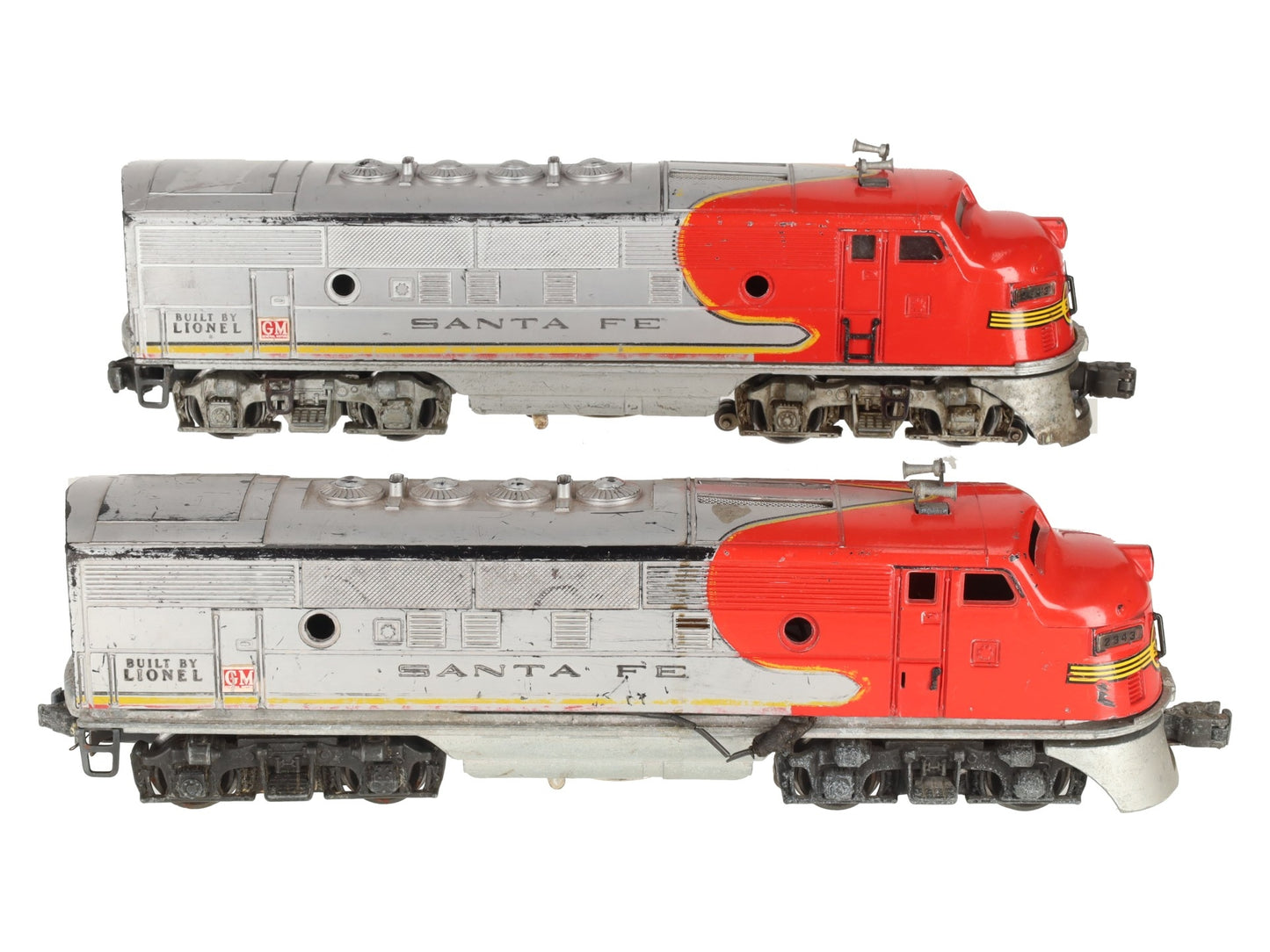 Lionel 2343 Vintage O Santa Fe F3 AA Diesel Locomotive Master Carton