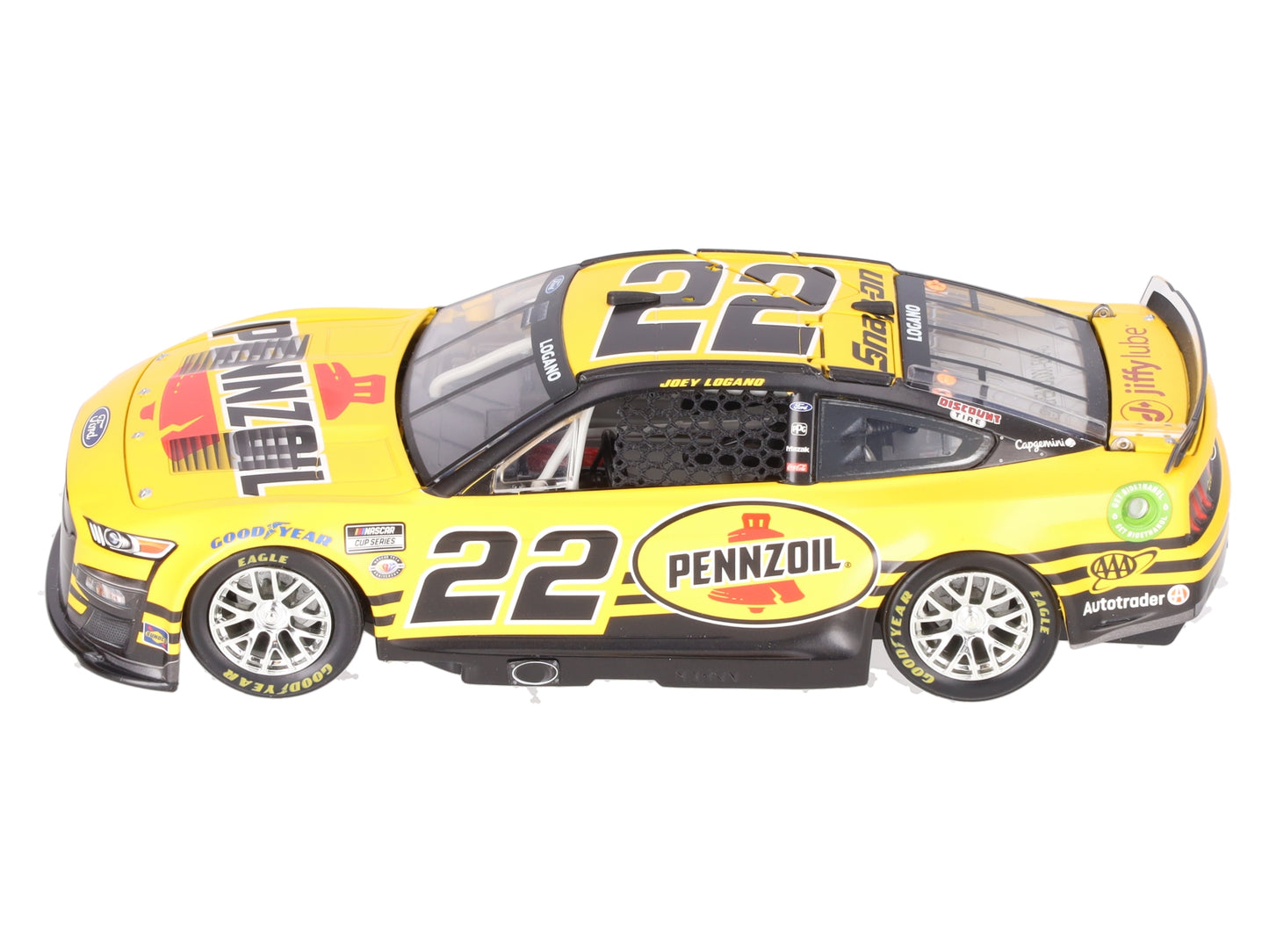 Lionel 1:24 Scale Elite Series Joey Logano Pennzoil 2023 Ford Mustang #22 LN/Box
